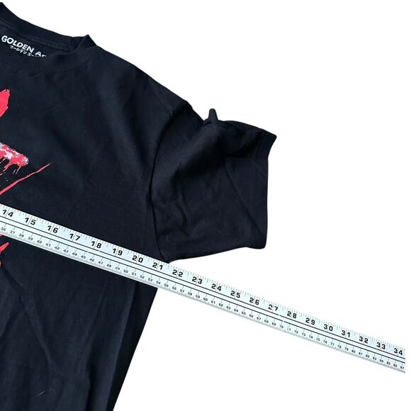 Golden Age Chainsaw Man T-Shirt Men’s Large Black Graphic Print Short Sleeve - Picture 6 of 8